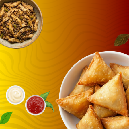 Chicken Achari Samosa