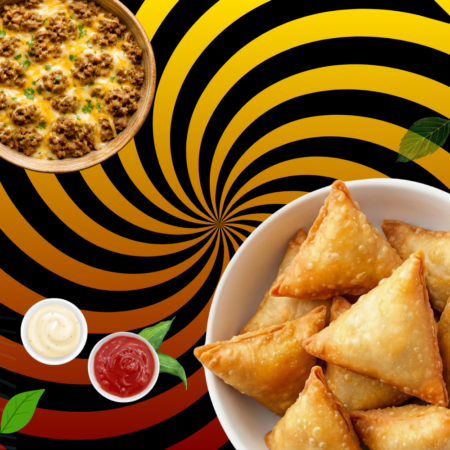 Beef Cheese Samosa
