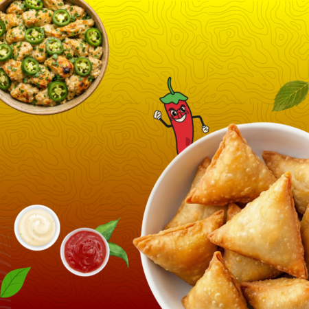Chicken Jalapeno Samosa